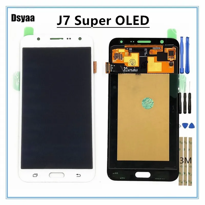 

5.5 Inch Super Oled for Samsung for Galaxy J7 2015 J700 J700F J700M J700H LCD Display Touch Screen Digitizer Assembly