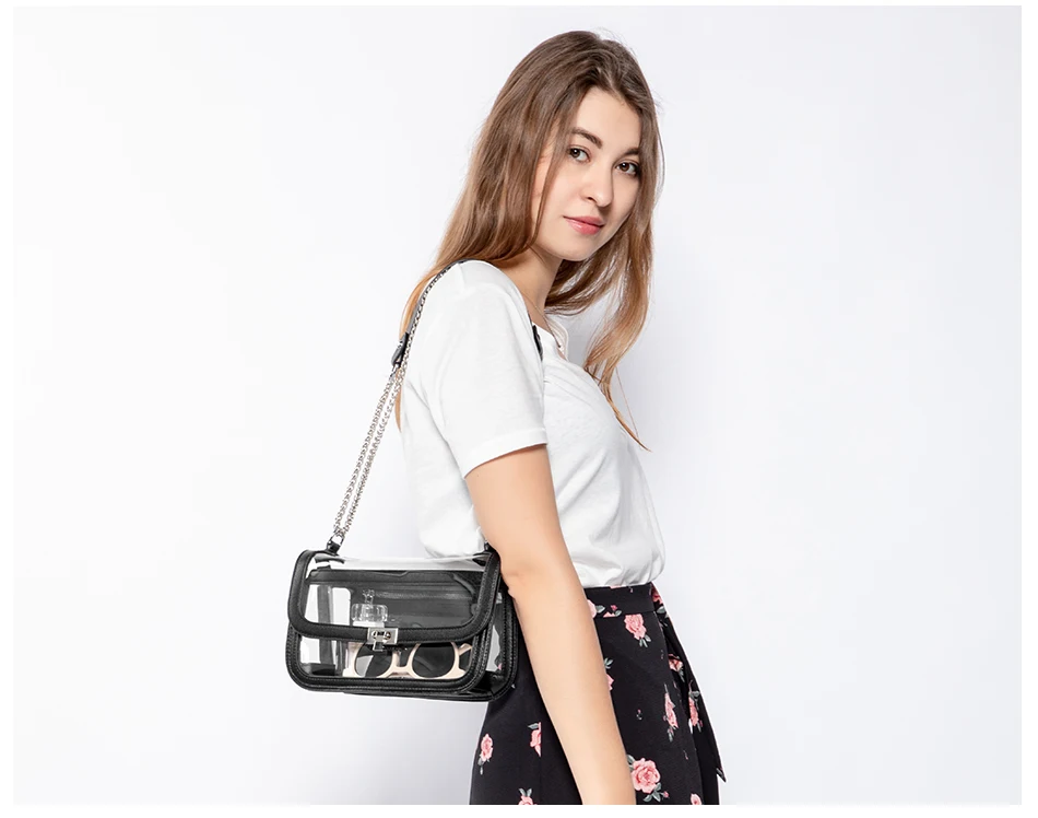 Lovevook sacos transparentes para as mulheres 2019