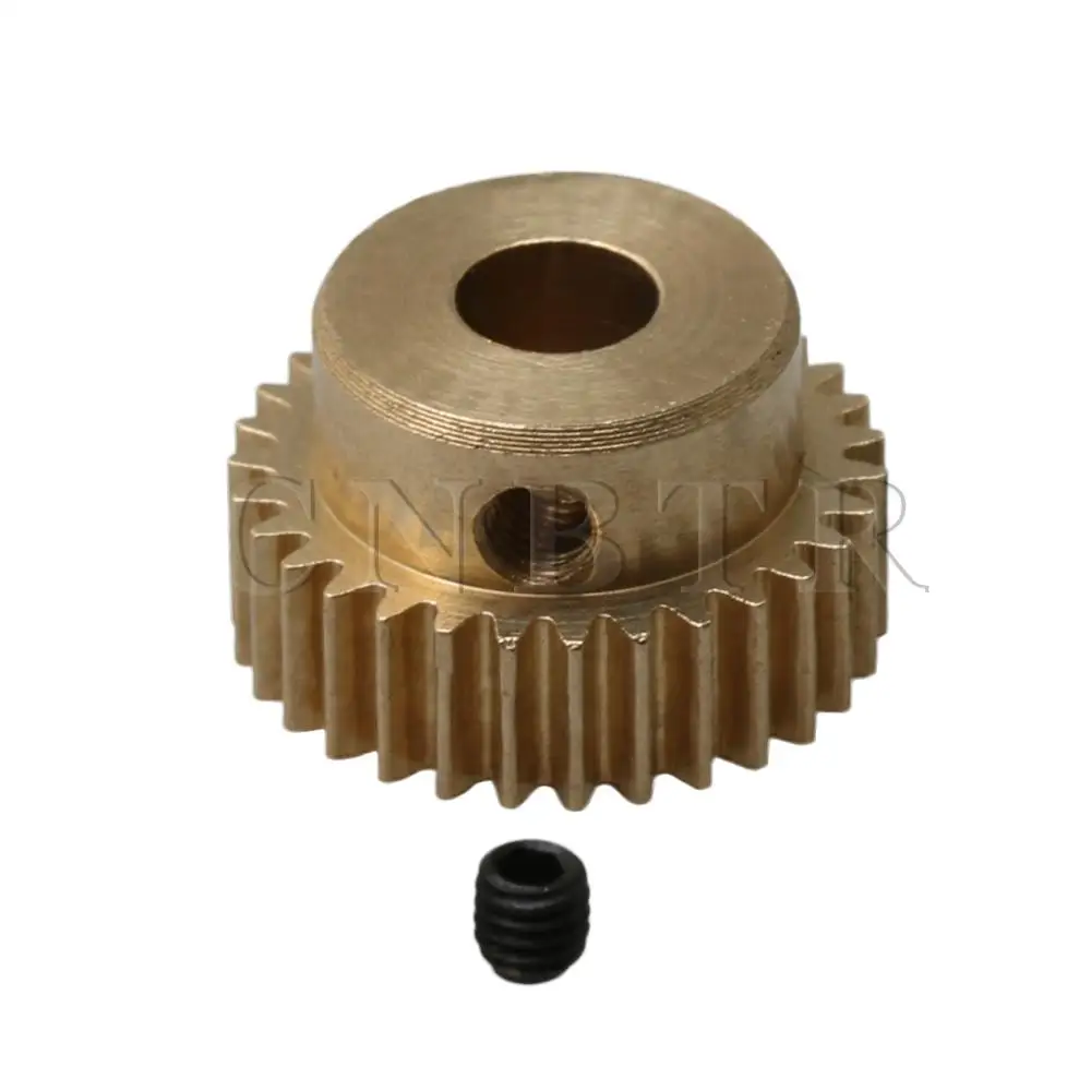 

CNBTR 16.5x10mm 0.5 Modulus 31T Motor Pinion Gear 5mm Hole Dia for RC Models