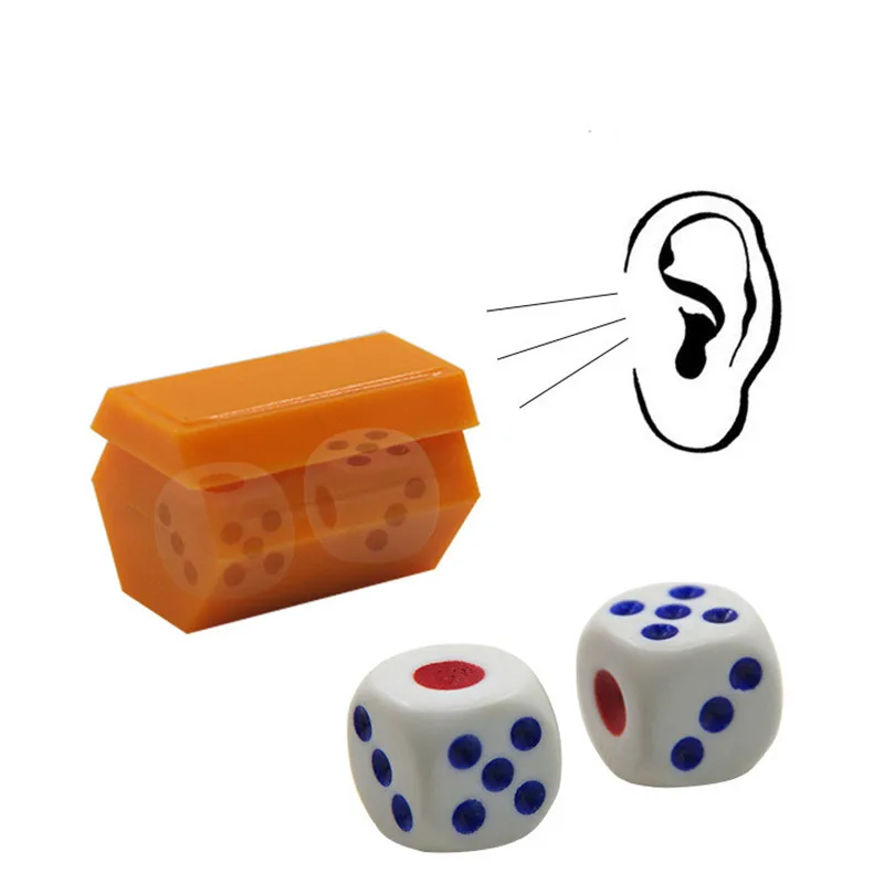 

Wholesale Listening Predictive Dice Professional Magic Props Magic Tricks Dice Magic Children Funny Toys