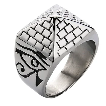 Great Pyramid Ring That Ankh Life Rings