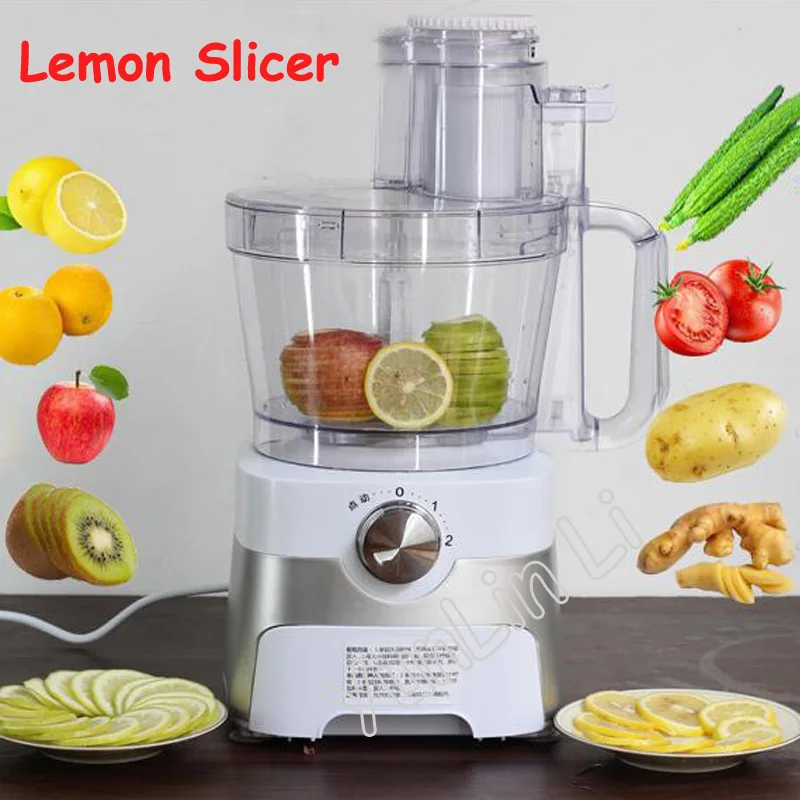 Electric Lemon Slicer Commercial Fruit Cutting Machine Orange Dicer