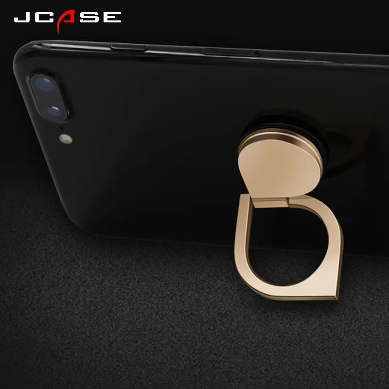 Jcase General Phone finger ring holder 360 Degree stand for iPhone X 7 6 plus Samsung Xiaomi Smartphone Tablet Unscrew the rotat