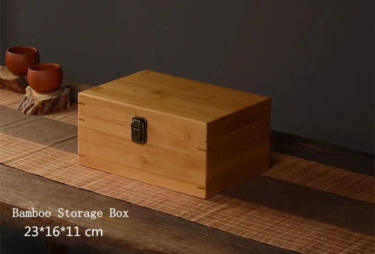 Новый 2019 бамбуковая коробка коробки, футляр может быть нарушены жизнь Б/у Подарочная коробка для чашки пустой ювелирные изделия Для женщин