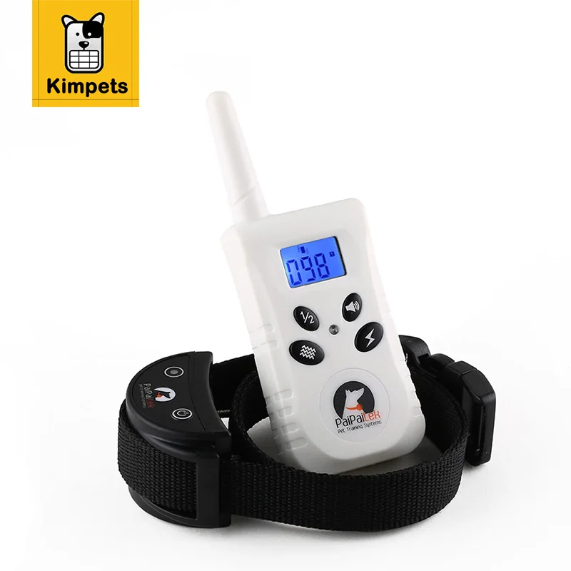 PaiPaitek Rechargeable And Electrical Anti Bark Pet Dog Training Collar