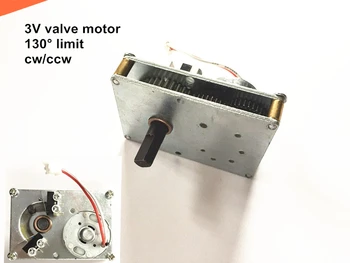 

valve driving machine motor,130 degree limit cw/ccw motor 3V