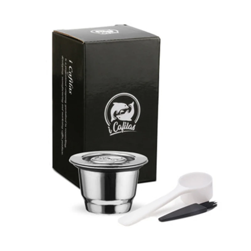 Stainless Steel Refillable Reusable Coffee Capsule For Nespresso Machine/Durable