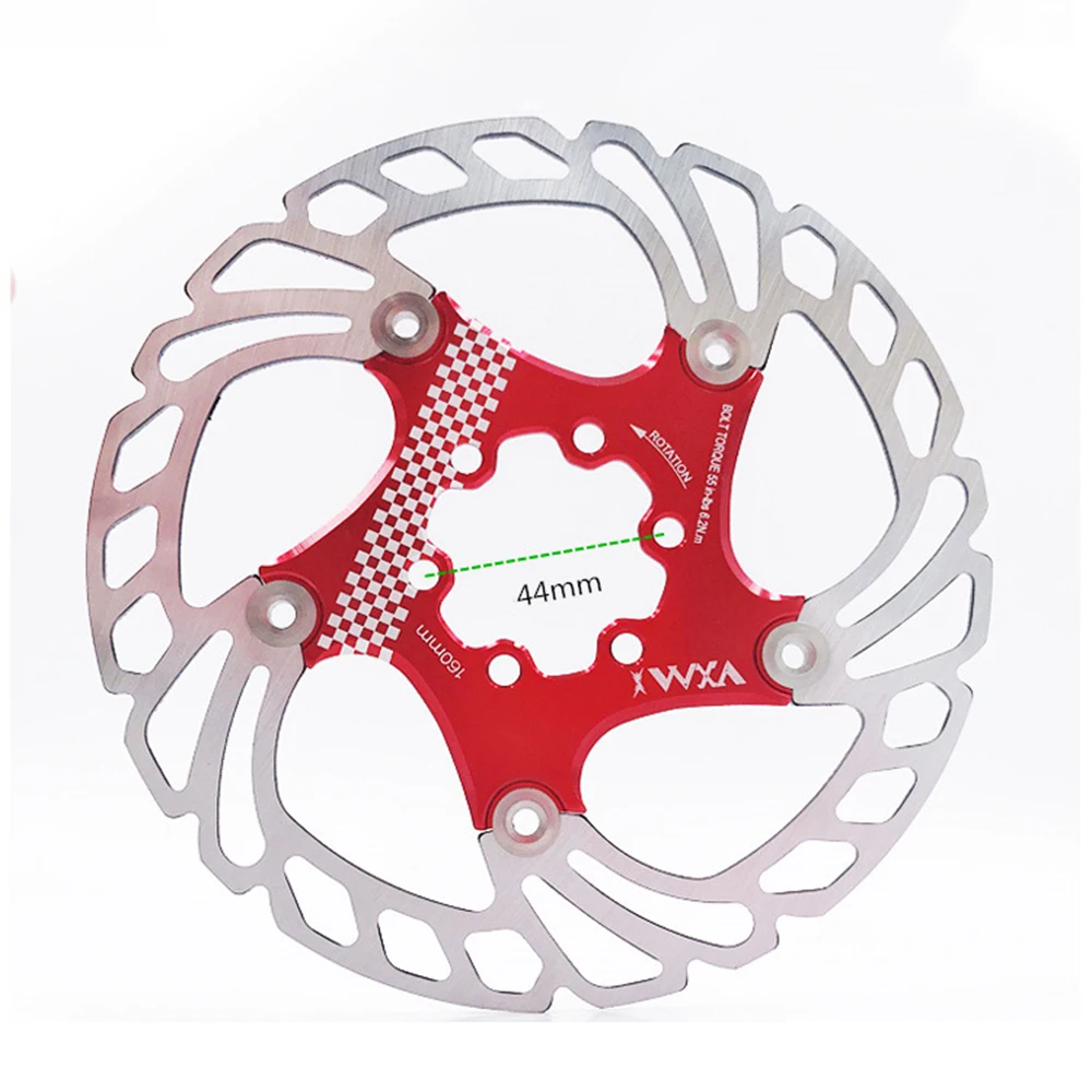 VXM MTB руль для шоссейного велосипеда дисковый тормоз 140/160/180/203 мм hydreaulic тормоза поплавок плавающие дисковые роторы велосипед Запчасти черный/синий/красный