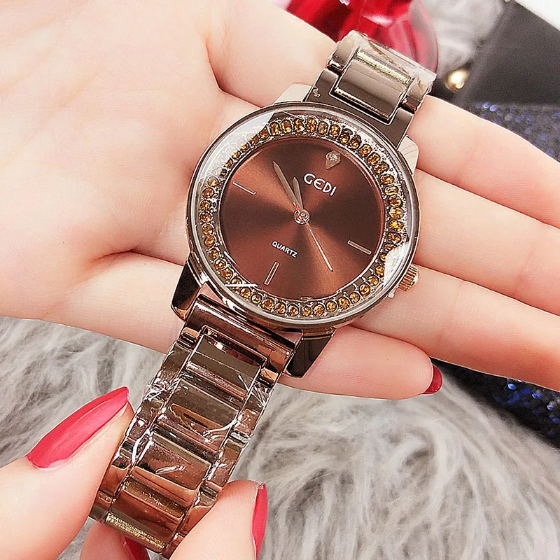 

2019 Women Watches Bracelet Quartz Female Wrist Watch Girl Clock Stainless Steel Waterproof Ladies Watch Women Relogio Feminino