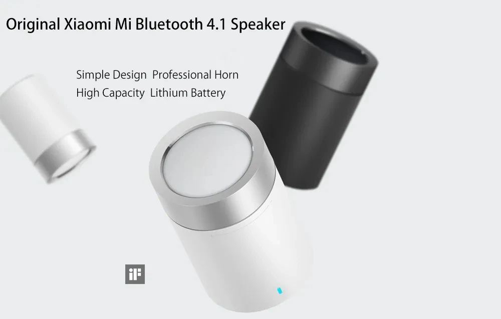 Xiaomi Wireless Bluetooth Speaker II 2 Bluetooth 4.1 Metallic Handsfree MIC Built-in Lithium Battery Mini Speaker Xiao Mi (1)