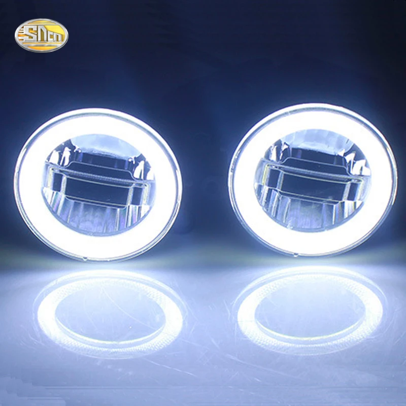 

SNCN LED Fog lamp for Ford Edge 2015 2016 2017 Led angle eyes daytime running lights