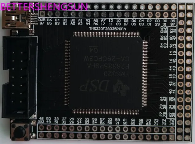 TMS320F28335 DSP minimum system board development board four-layer board minimum size