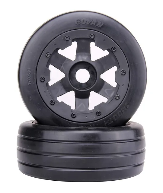Best Price 1/5 rc car, Front Slicks wheels set (x 2pcs) fit HPI Rovan  baja 5b King motor truck