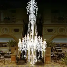 Lustre de Cristal moderna Sala de estar Decoração Tiffany lustres de cristal Pingentes e Lustres Lâmpada de Iluminação Home Indoor