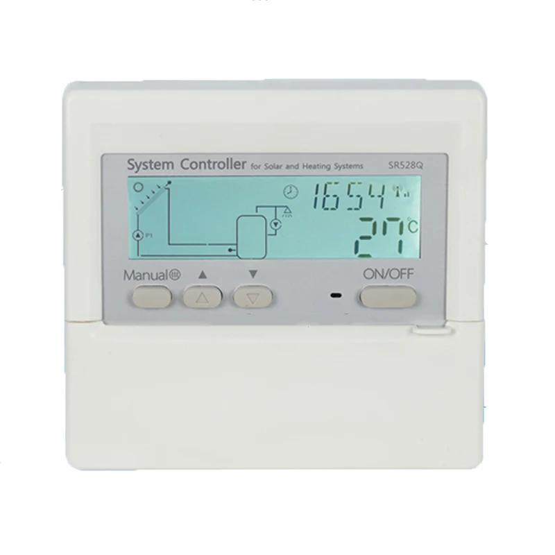 

wireless display Solar Water Heater Controller SR528Q, 600m communication distance Free ISM,max 8