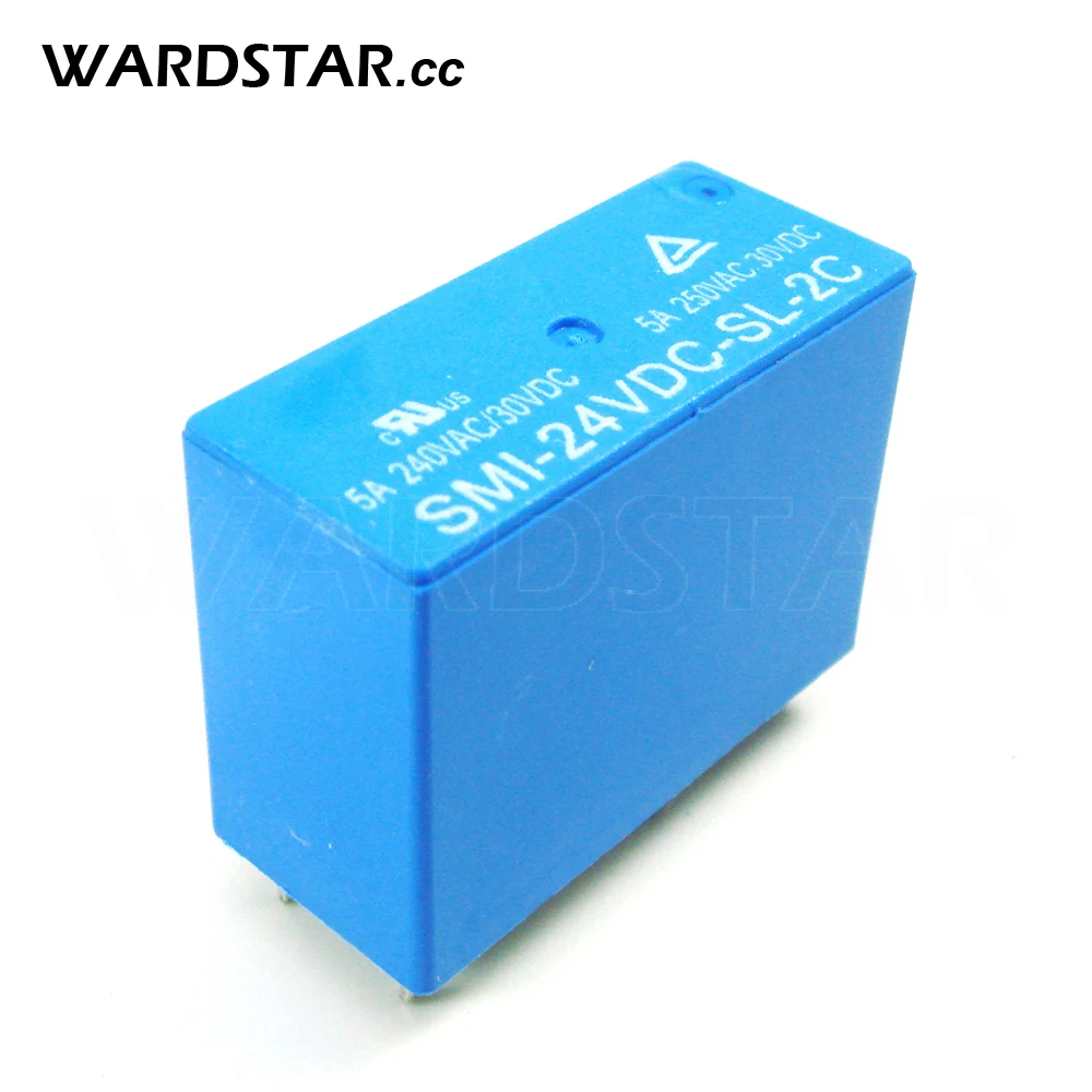 

SMI-05VDC-SL-2C SMI-12VDC-SL-2C SMI-24VDC-SL-2C 8pin 5A 250VAC/30VDC 05 12 24 VDC Power Relay New Original
