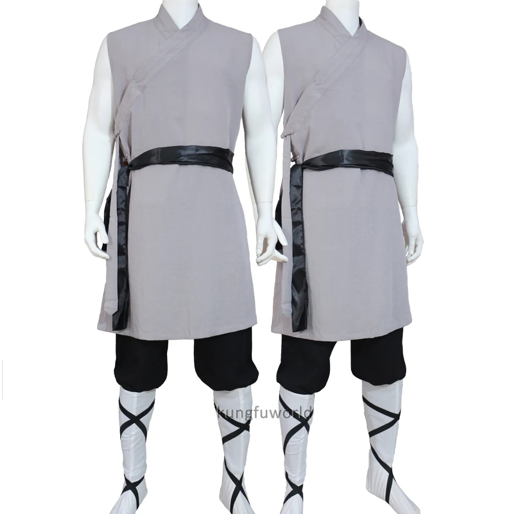 Monk Kung Fu uniform performance training leg cover and ankle protection