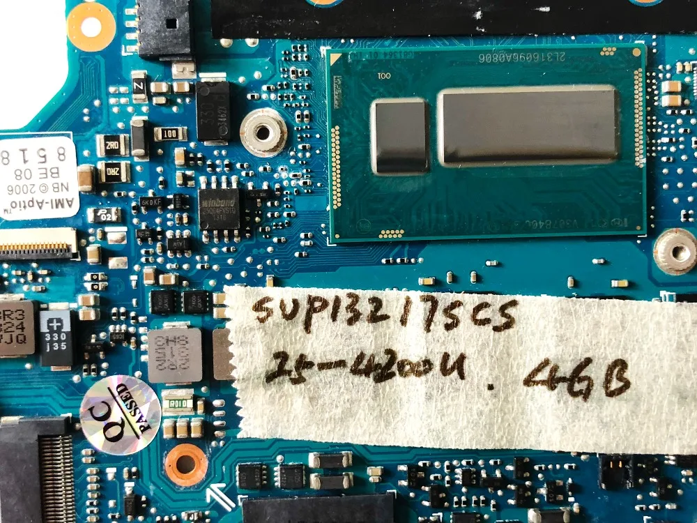  Original FOR SONY SVP32 Laptop motherboard SVP13217SCS I5-4200U 4GB V270 1P-0134J00-8011 tested goo