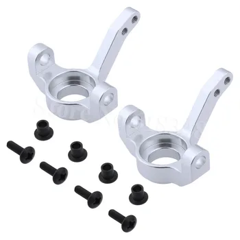 

For AXIAL SCX10 AX30496 Aluminum Knuckles Hubs Anodize CNC Fits Axle Housings Replace AX80004 1/10 RC Wrangler Kit RTR Crawler