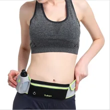 Новая уличная спортивная бегущая Сумка-пояс на талию Беговая Сумка для бега 1 бутылка для воды Прямая поставка#0409