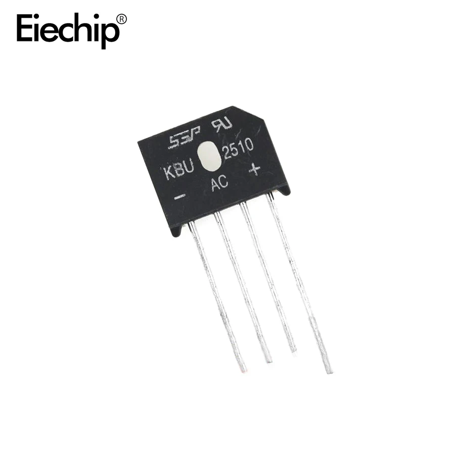 

5PCS 25A 1000V diode bridge rectifier KBU2510