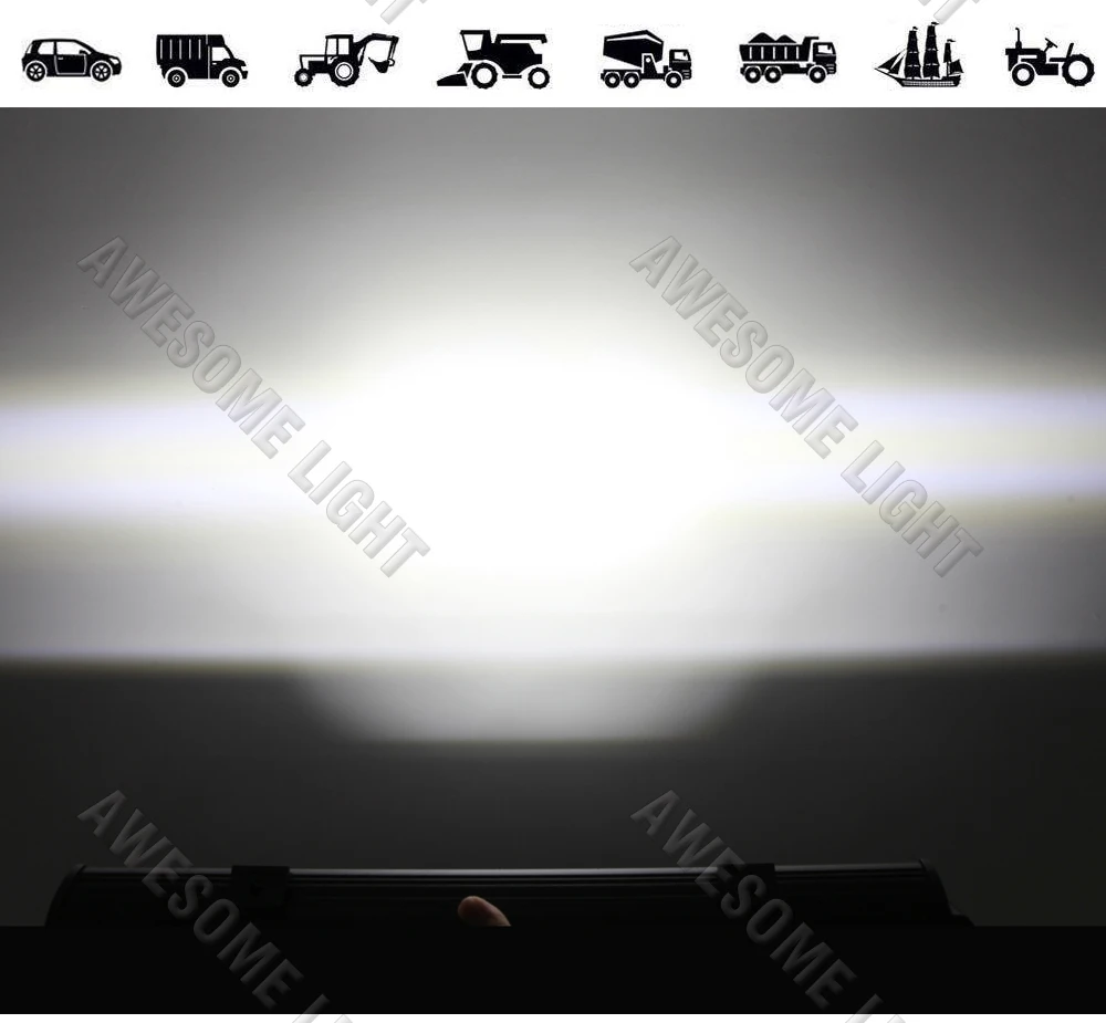 288W LED work light bar (6)