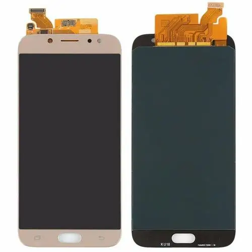 5,5 'Сенсорный экран Digitizer Ассамблеи Дисплей для samsung Galaxy J7 Pro J730 SM-J730F J730FM/DS J730F/DS J730GM/DS ЖК-дисплей - Цвет: Золотой