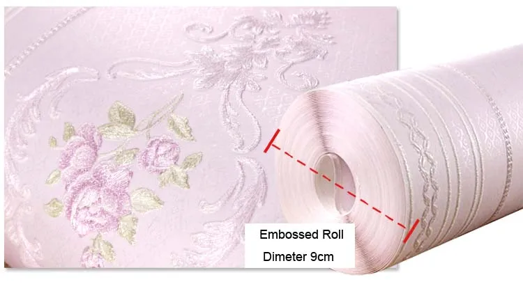 Европейский Лишенный обои для стен цветочные обои рулон для Гостиная Спальня украшение для стен росписи папье peint