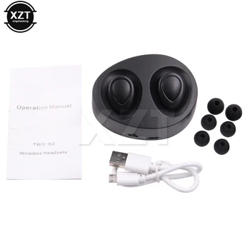 

TWS 1 Pair Bluetooth 4.1 Earphones Separated Wireless Earphone Stereo Earbuds with Docking Charger for iPhone Samsung Table
