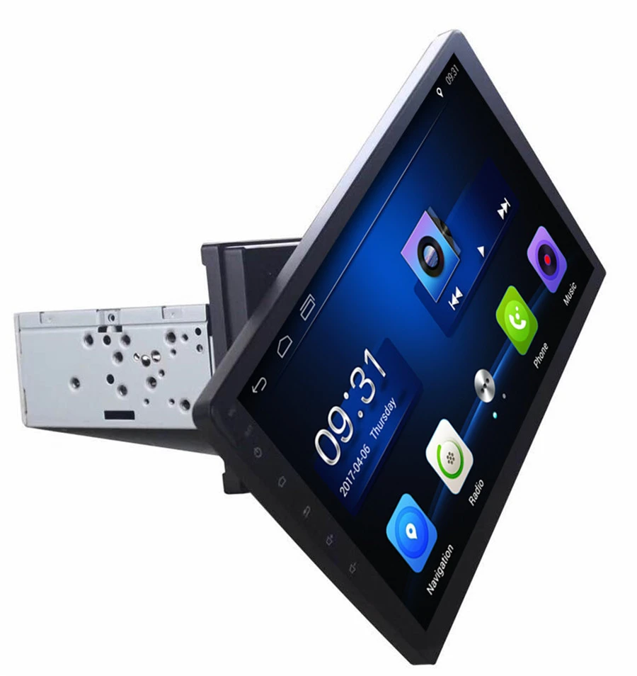

10.1" Universal Android 8.1 HD 1 DIN Touch Screen Octa-Core 2G RAM +32G ROM Car Stereo Radio GPS Wifi 4G BT DAB DTV Mirror Link