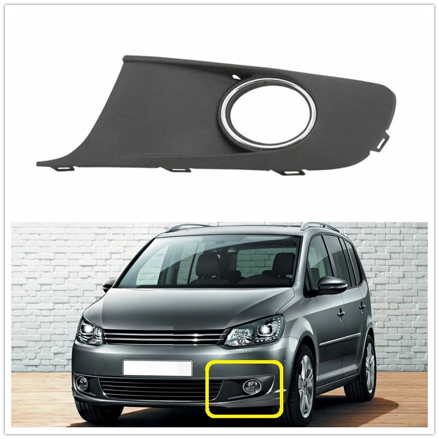 

Left Side For VW Touran MK2 Facelift 2011 2012 2013 2014 2015 Car-Styling Front Fog Lamp Light Grille Cover