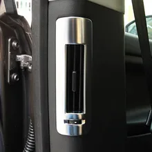 Вентиляционная решетка стойки B крышка на выходе накладка наклейка для land rover discovery sport задний ряд сидений пассажирские аксессуары для интерьера