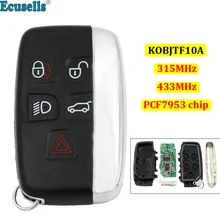 5 кнопок умный дистанционный брелок 315 МГц 434 МГц PCF7953 чип для Land Rover Range Rover Sport Evoque Vogue LR4 2010- KOBJTF10A