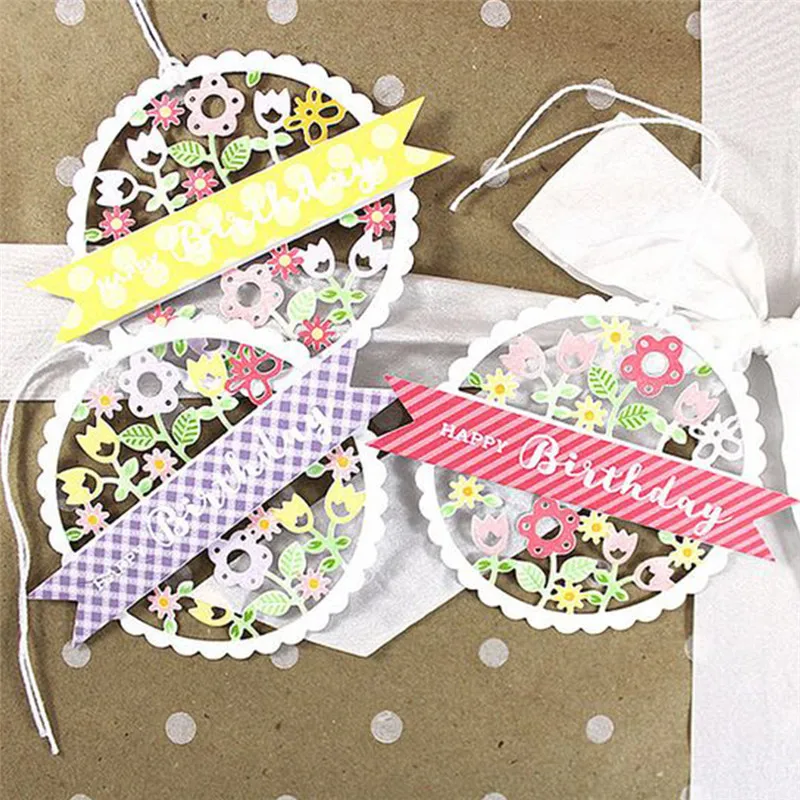 

Naifumodo Frame Circle Metal Cutting Dies For Scrapbooking Embossing For Card making Decorative Crafts 2019 New DIY Crafts