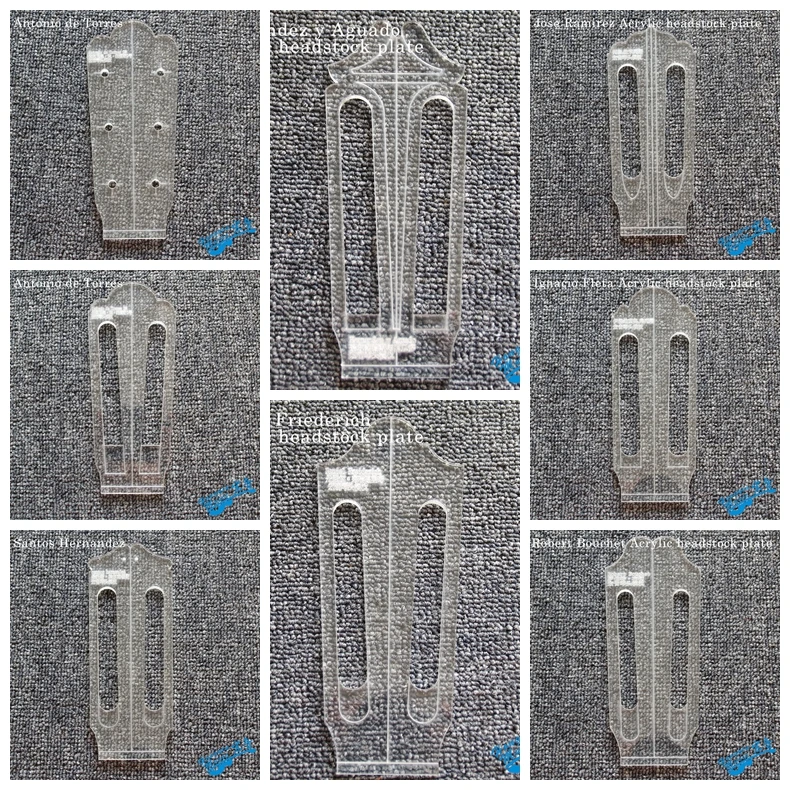 us 4 88 famous classical guitar head template shape chord knob hole site making tools transparent acrylic template guitar making mold in guitar template making