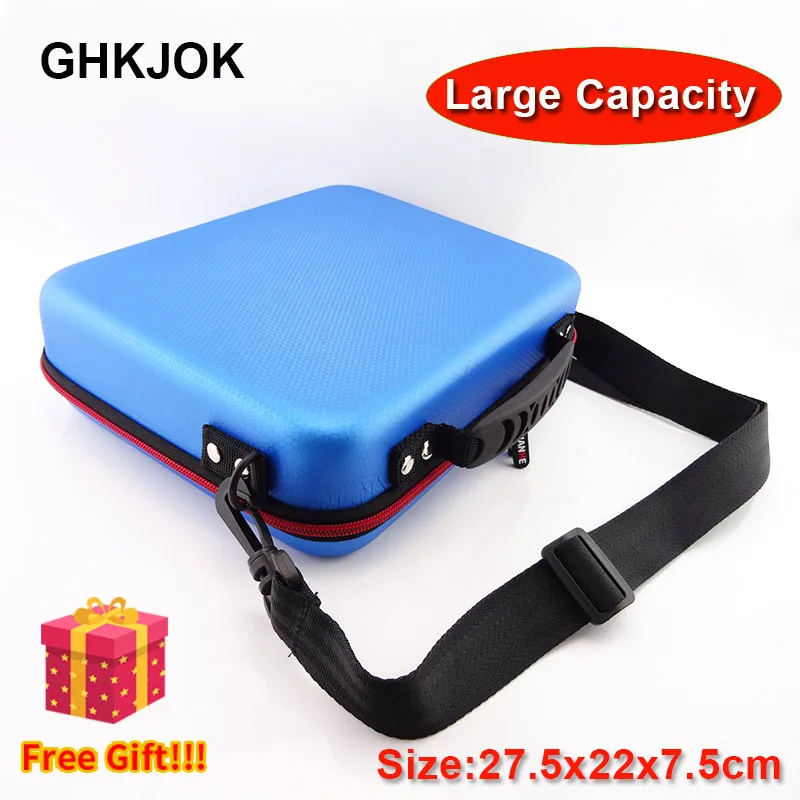 

2019 NEW Big Capacity Power Bank Case Hard Case Box for 2.5 Hard Drive Disk USB Cable External Storage Carrying SSD HDD Case Bag