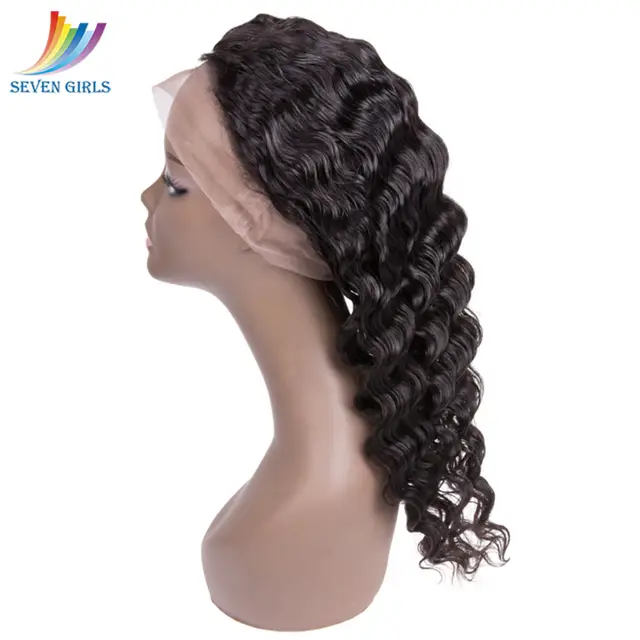 Sevengirls Brazilian Wet And Wavy Preplucked Full Lace Wigs
