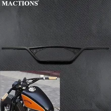" Универсальный руль для мотоцикла Z Bars Кафе Racer руль для Harley XL883 1200 Dyna для Honda Chopper Cruiser