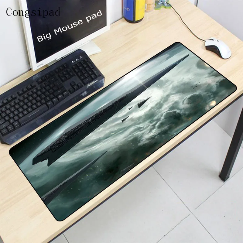  Congsipad Star Wars Keyboard Large MousePads Size for 400x900X2MM Speed Version Gaming Mousepad for