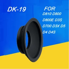DK-19 Rubber Oogschelp Eye Stuk Voor NIKON df D2X D2H D3 D3S D3X D4 D4S D700 D800 D800E D810 Dslr camera accessoires DK19 Rubber