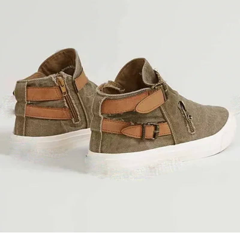 Женские кроссовки на вулканизированной подошве Puimentiua повседневные плоской с