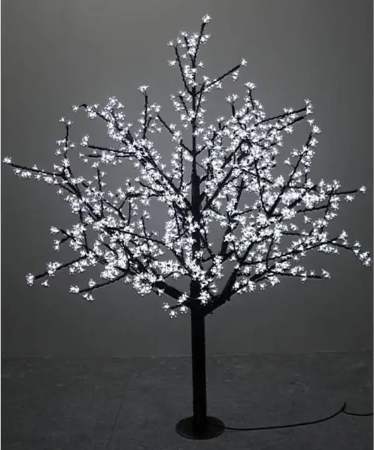 6 Color Led Cherry Blossom Tree Light Artificial 6 Color Led Cherry Blossom Tree Light Artificial 648pcs Bulbs 1 8m