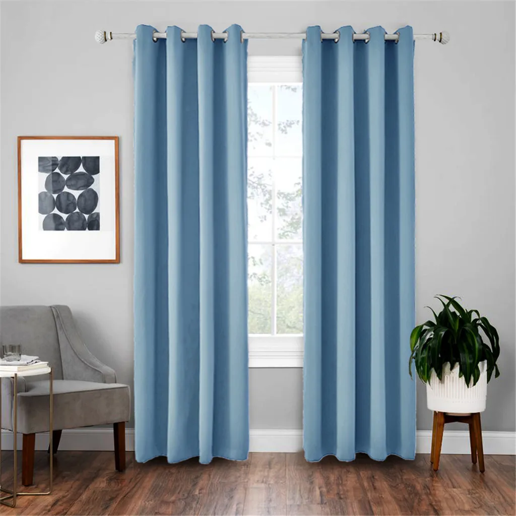 sky blue curtains online