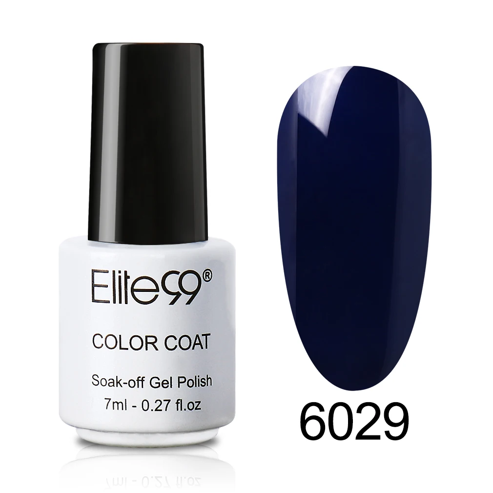 Elite99 7 мл одношаговый Гель-лак для ногтей белый флакон УФ-светодиодный лак для ногтей - Цвет: 6029