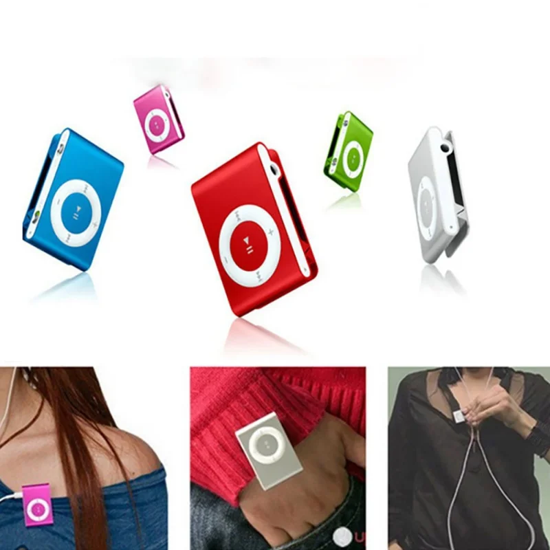 Colorful Mini Mp3 Music Player Mp3 Player Slot USB MP3 Sport Player USB Port