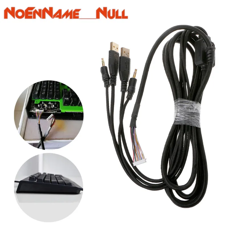 

Keyboard accessories replaceable Line Cable for Razer BlackWidow 2013/2014 Mechanical Gaming Keyboard dropshipping
