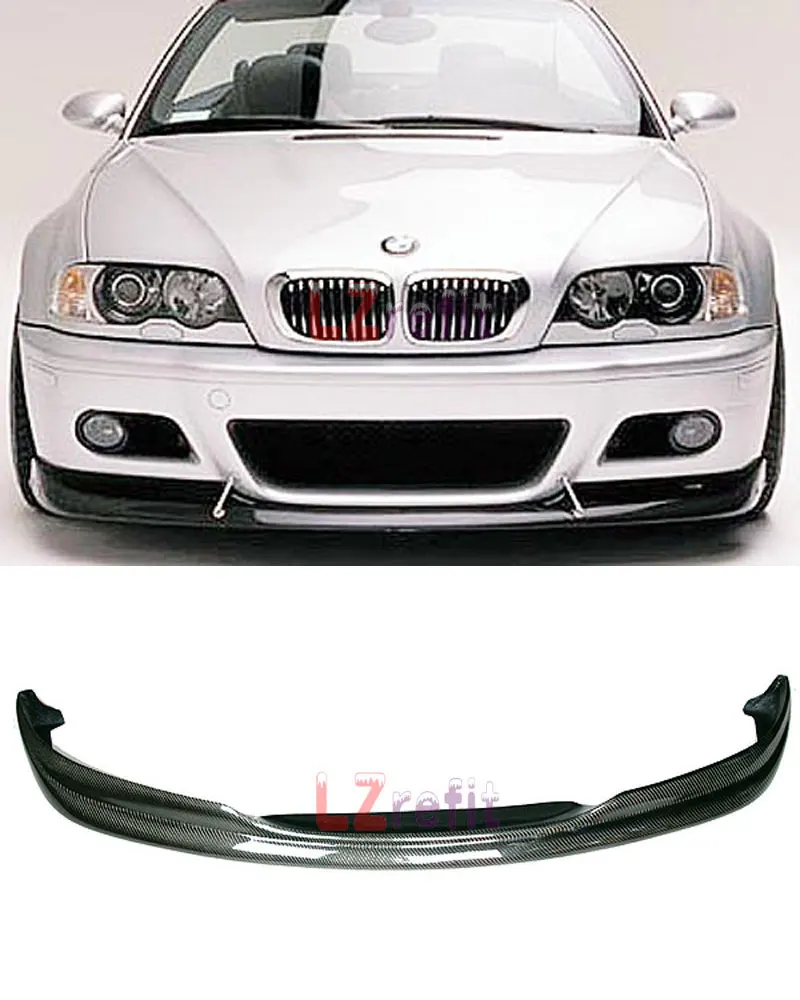 

Real Carbon Fiber ACS AC Style Front Lip Spoiler FOR BMW E46 M3 2001-2006