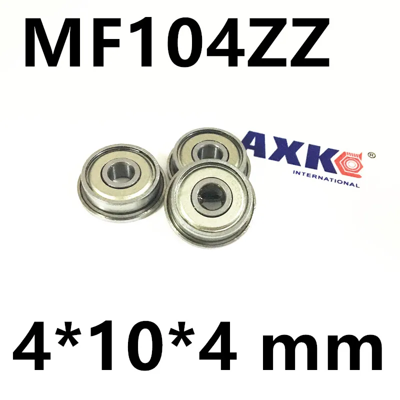 

MF104ZZ Flange Bearing 4x10x4 mm ABEC-1 Miniature Flanged MF104 Z ZZ Ball Bearing MF104ZZ LF1040ZZ 4*10*4 mm