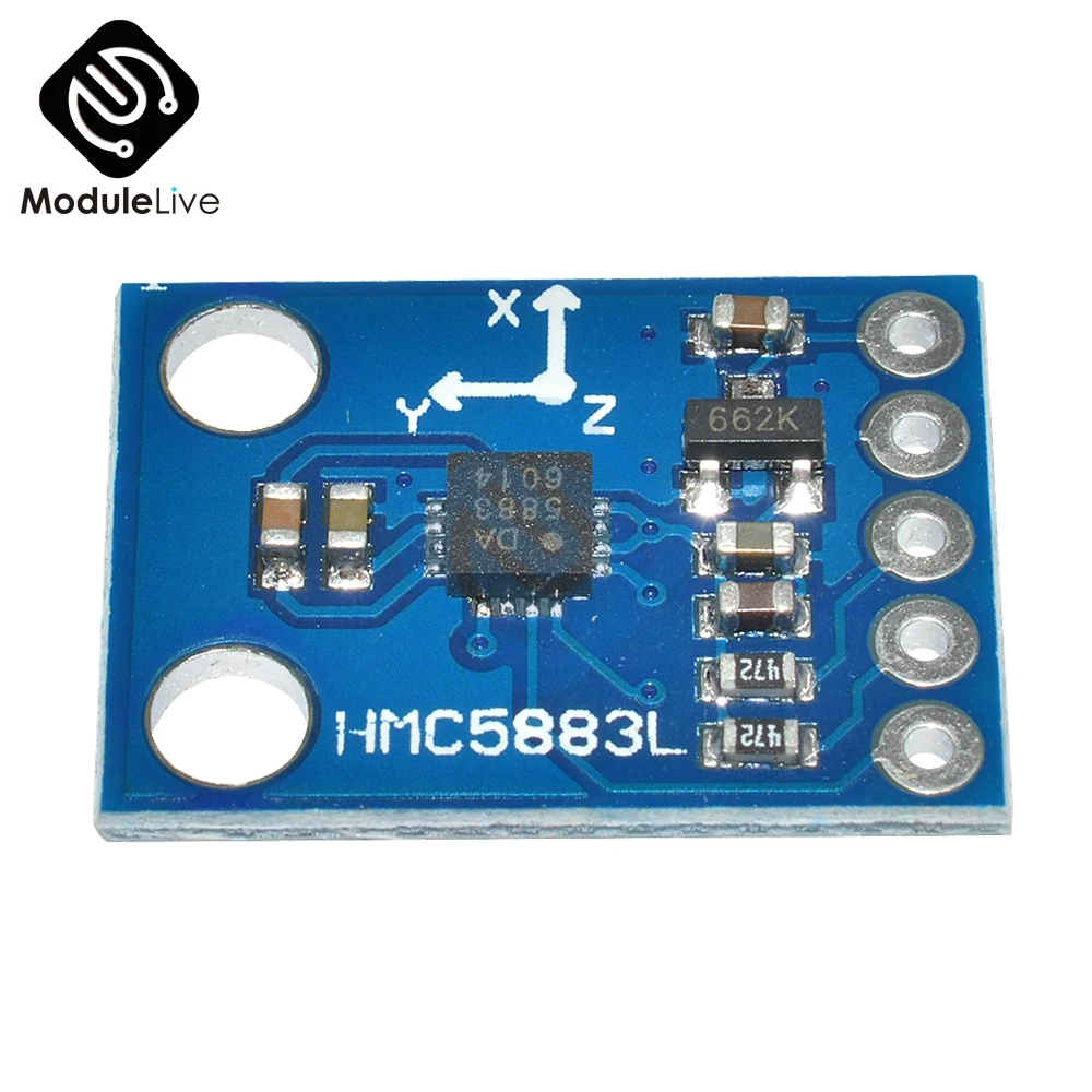 GY-273 HMC5883 3 V-5 V трехосевой Компас магнитометр Модуль датчика для Arduino