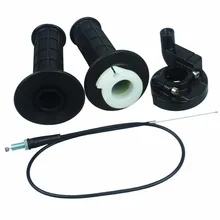 MYMotor 7/" 22 мм Dirtbike поворот дроссельной заслонки акселератора ручками и набор кабелей 50 90 110 125cc велосипед ямы dirtbike